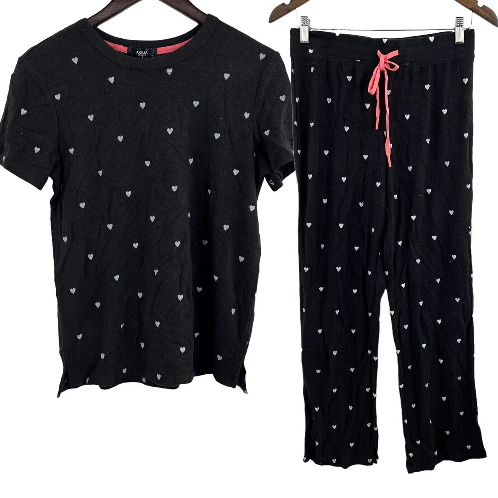 Aqua Lounge Set Pants and Top New Size Medium